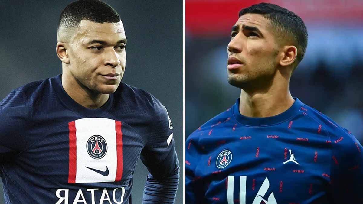 Kylian Mbappé anéanti  Achraf Hakimi quitte le PSG, les dessous de ce départ dévoilé !